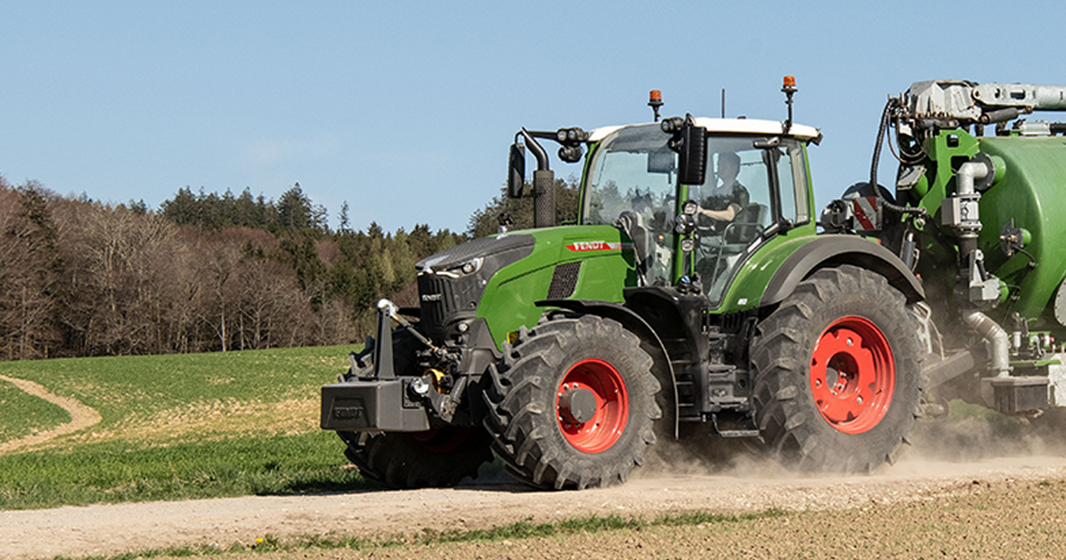 DLG PowerMix test for the Fendt 724 Vario Gen7.1