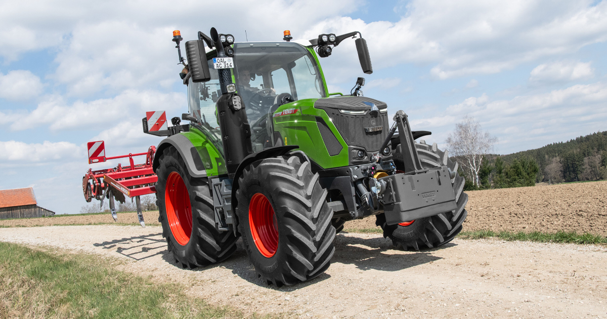 More than just a tractor. The Fendt 300 Vario
