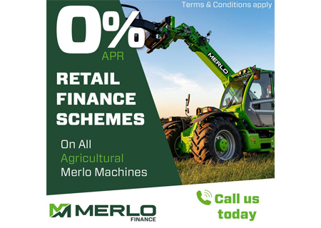 0% Finance on all Merlo Agricultural Machines