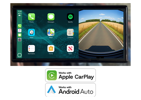 AMS Solotech CarPlay Display with Camera