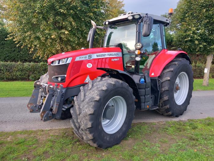 Used Massey Ferguson 7719S Exclusive tractor