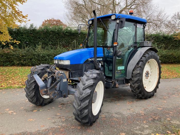 Used New Holland TN75S Tractor