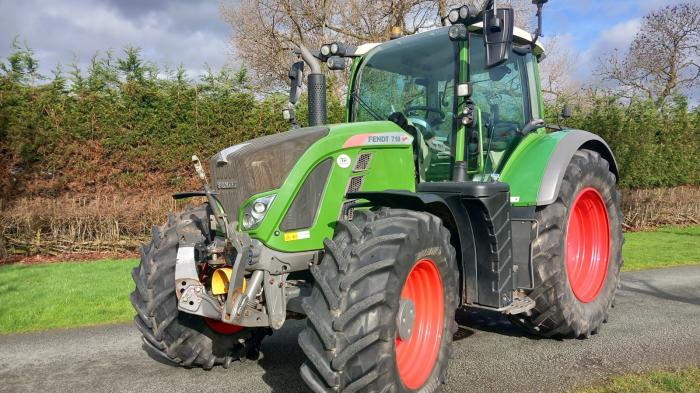 Used Fendt 718 Power Plus tractor