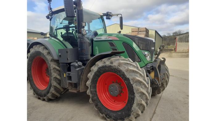Used Fendt 720 profi tractor