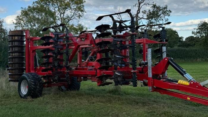 Used Sumo Quattro 4m trailed cultivator
