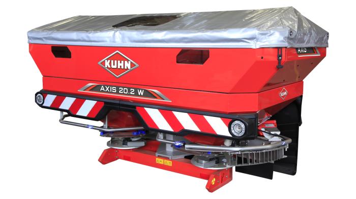 New Kuhn Axis 20.2 D fertiliser spreader