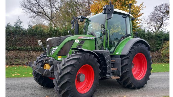 Used Fendt 516 tractor