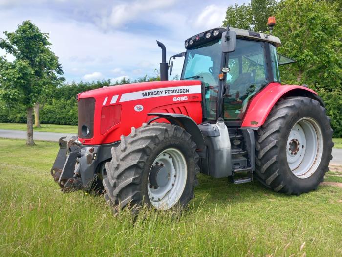 Used Massey Ferguson 6495 tractor