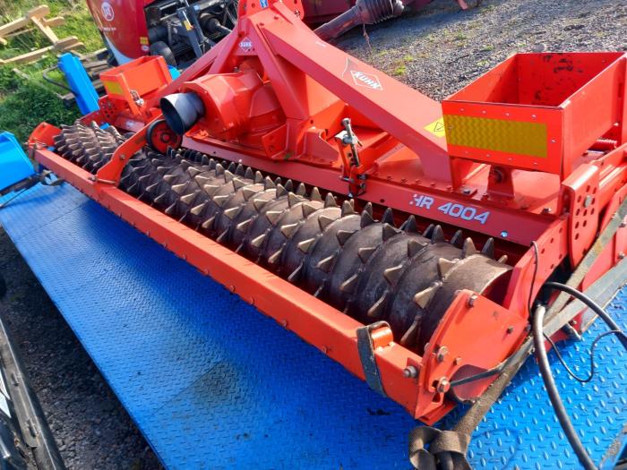 Used Kuhn HR4004D power harrow