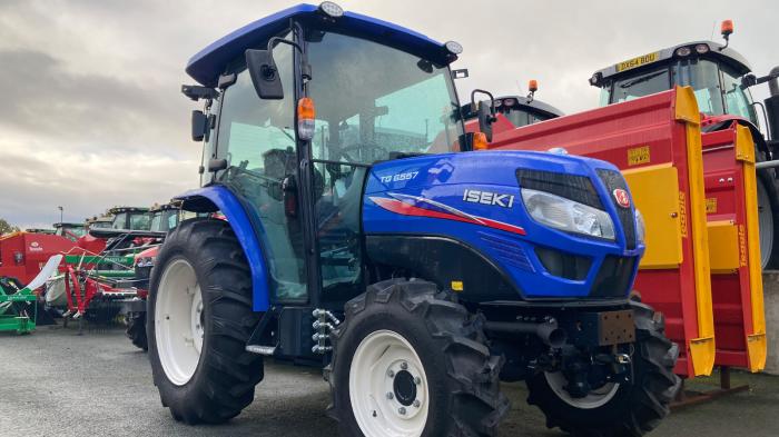 New Iseki TG6557 PS cab compact tractor