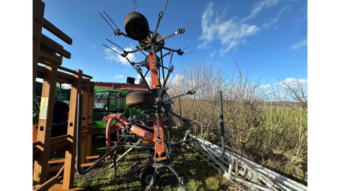 Used Vicon Fanex 763 Tedder