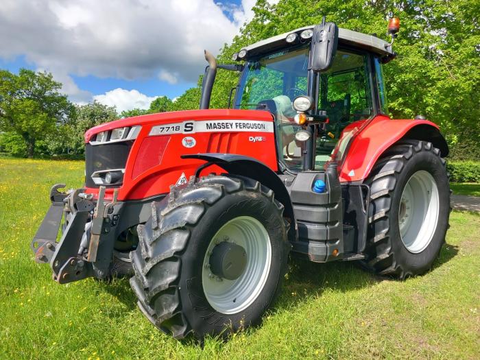 Used Massey Ferguson 7718S Tractor