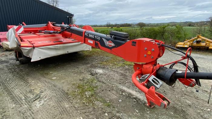 Used Kuhn FC3160 TCD trailed mower