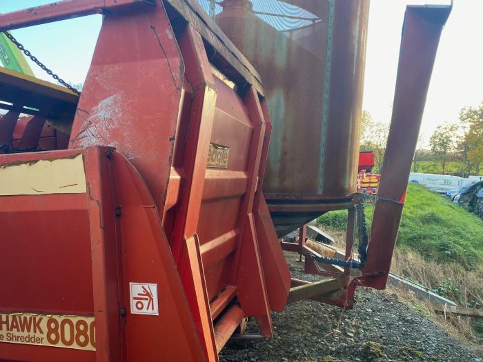 Used Teagle Tomahawk Bale Chopper