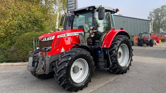 Used Massey Ferguson 6715S Dyna 6 efficient tractor
