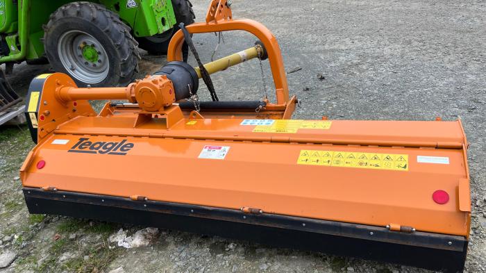 Used Teagle TBM 250 flail topper