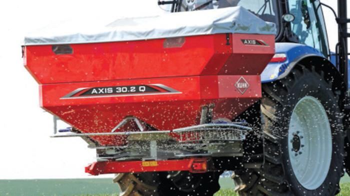 New Kuhn Axis 30.2 Q VS8 fertiliser spreader