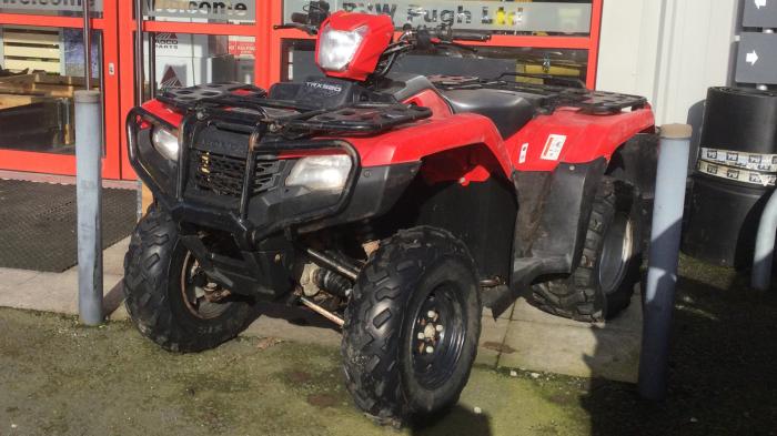 Used Honda TRX520 quad bike