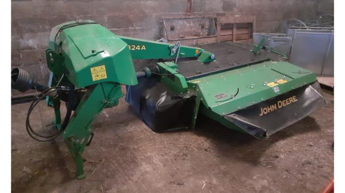 Used John Deere 324A mower conditioner