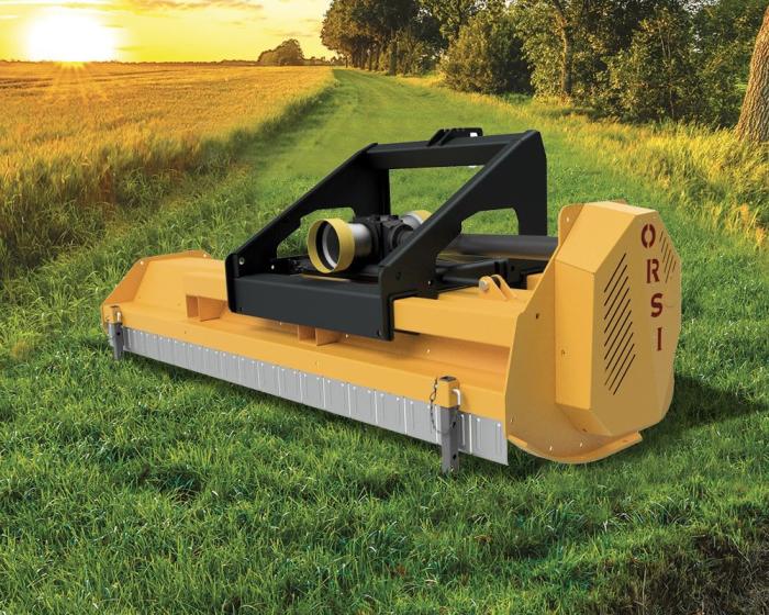 New Orsi WPR 2.8m mounted flail topper