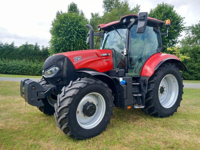 Used Case Maxxum 125 tractor