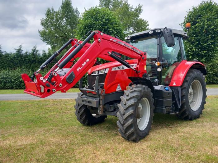 Used Massey Ferguson 6713S tractor