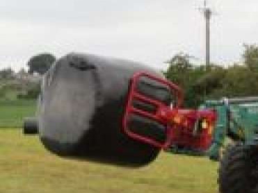 New Cherry Products round bale stacker