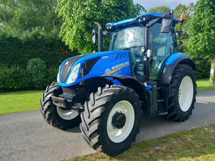 Used New Holland T6.180 tractor